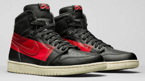 Nike Air Jordan 1 Defiant Kengät Miehille Musta Punainen