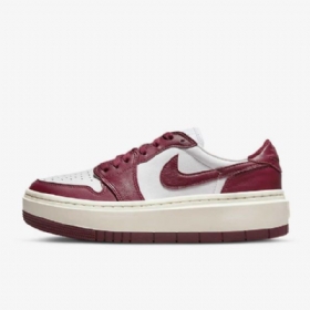 Nike Air Jordan 1 Elevate Low Tops Kengät Naisille Burgundy Valkoinen