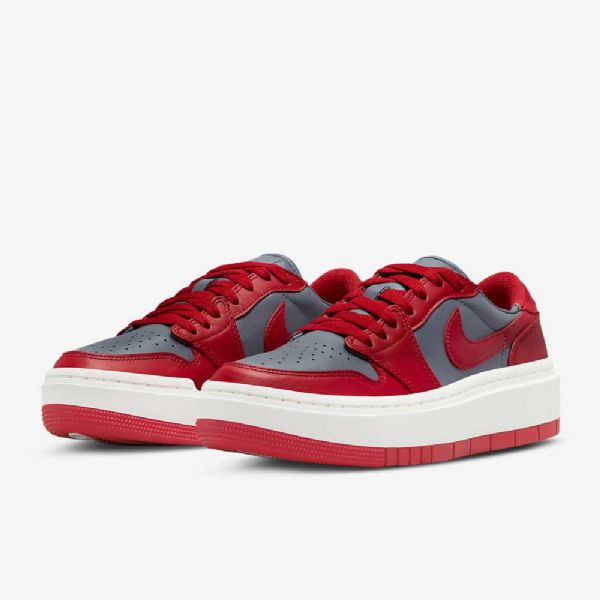 Nike Air Jordan 1 Elevate Low Tops Kengät Naisille Tummanharmaa Punainen