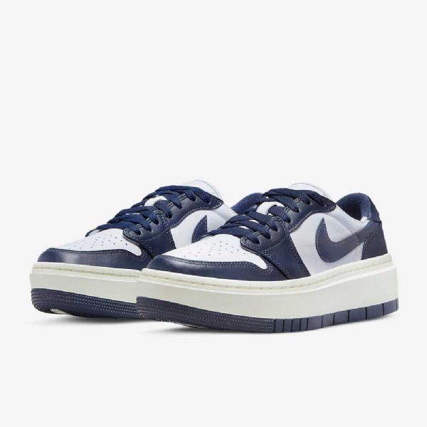 Nike Air Jordan 1 Elevate Low Tops Kengät Naisille Valkoinen Laivastonsininen