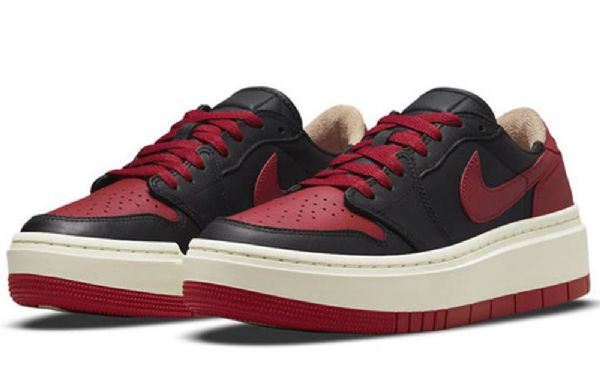 Nike Air Jordan 1 Elevate Low Tops Se Retro Koripallokengät Naisille Punainen Musta