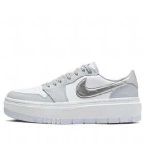 Nike Air Jordan 1 Elevate Low Tops Se Retro Koripallokengät Naisille Valkoinen Harmaa