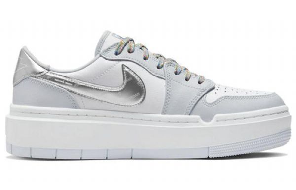 Nike Air Jordan 1 Elevate Low Tops Se Retro Koripallokengät Naisille Valkoinen Harmaa