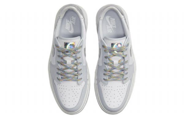 Nike Air Jordan 1 Elevate Low Tops Se Retro Koripallokengät Naisille Valkoinen Harmaa