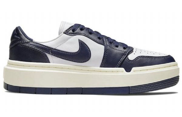 Nike Air Jordan 1 Elevate Matalat Topit Retro Koripallokengät Naisille Laivastonsininen