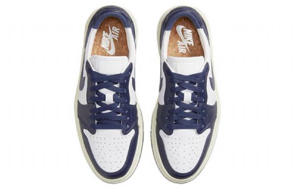 Nike Air Jordan 1 Elevate Matalat Topit Retro Koripallokengät Naisille Laivastonsininen