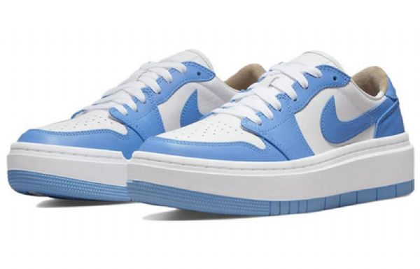Nike Air Jordan 1 Elevate Matalat Topit Retro-koripallokengät Naisille Siniset