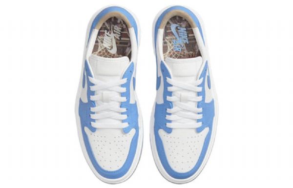 Nike Air Jordan 1 Elevate Matalat Topit Retro-koripallokengät Naisille Siniset
