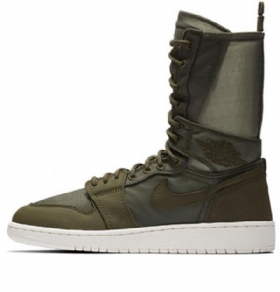 Nike Air Jordan 1 Explorer Xx Retro Koripallokengät Naisille Army Vihreä