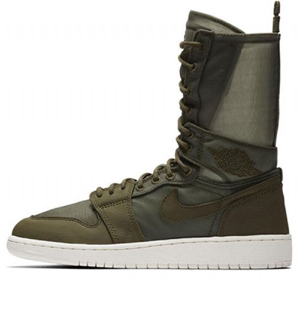 Nike Air Jordan 1 Explorer Xx Retro Koripallokengät Naisille Army Vihreä
