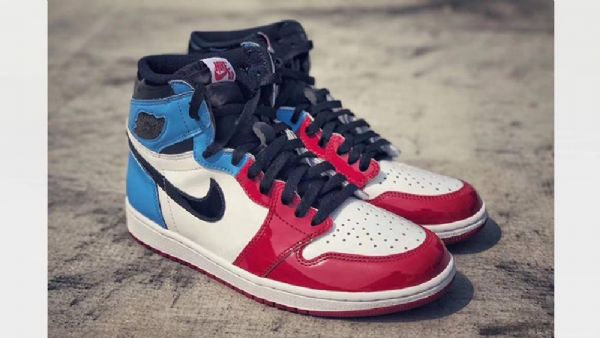 Nike Air Jordan 1 Fearless Kengät Naisille Punainen Sininen Valkoinen
