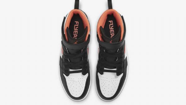 Nike Air Jordan 1 Flyease Turf Kengät Miehille Oranssi Musta Valkoinen