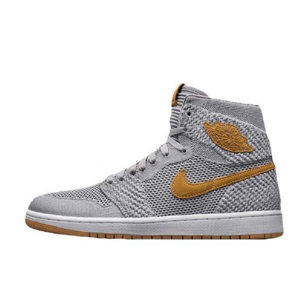 Nike Air Jordan 1 Flyknit Miesten Kengät Harmaa