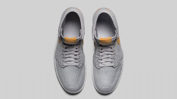 Nike Air Jordan 1 Flyknit Miesten Kengät Harmaa