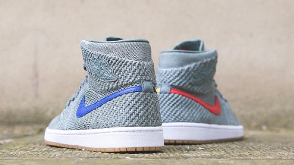 Nike Air Jordan 1 Flyknit Savikengät Miehille Vihreät