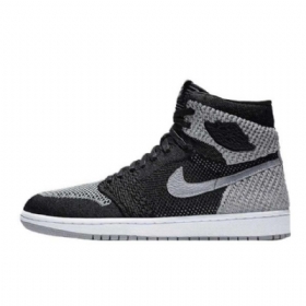 Nike Air Jordan 1 Flyknit Varjokengät Miehille Harmaa