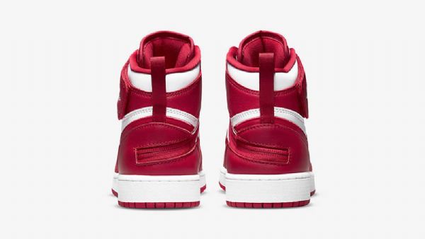 Nike Air Jordan 1 Hi Flyease Gs Cardinal Kengät Naisille Valkoinen Punainen