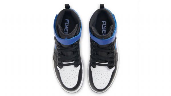 Nike Air Jordan 1 Hi Flyease Hyper Royal Kengät Miehille Musta Sininen