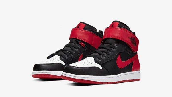 Nike Air Jordan 1 Hi Flyease Kengät Naisille Punainen Musta