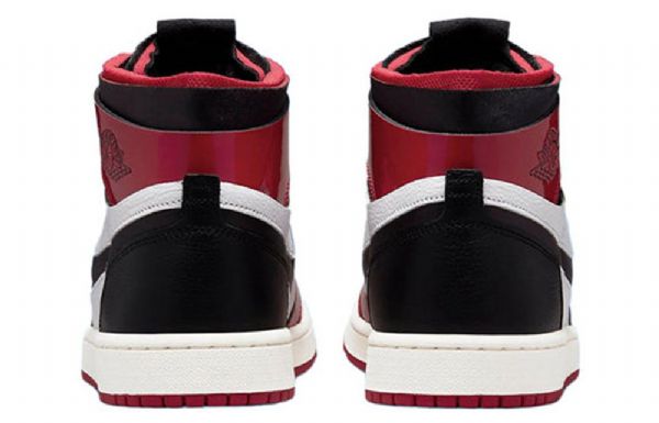 Nike Air Jordan 1 High Topit Zoom Comfort Chicago Bulls Retro Koripallokengät Naisille Punainen Musta