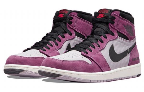Nike Air Jordan 1 High Tops Element Gtx Retro Koripallokengät Miehille Vaalea Viininpunainen