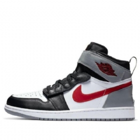 Nike Air Jordan 1 High Tops Flyease Retro Koripallokengät Miehille Harmaa
