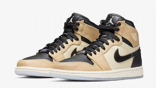 Nike Air Jordan 1 High Tops Mushroom Kengät Miehille Ruskea Musta