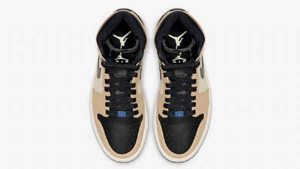Nike Air Jordan 1 High Tops Mushroom Kengät Miehille Ruskea Musta