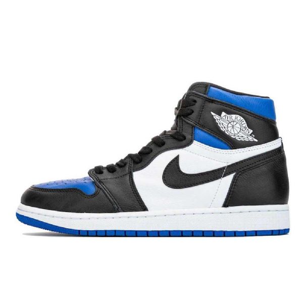 Nike Air Jordan 1 High Tops Og Game Royal Kengät Naisille Valkoinen Musta Sininen