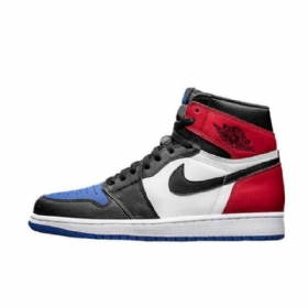 Nike Air Jordan 1 High Tops Og Top 3 Kengät Miehille Musta Punainen Sininen