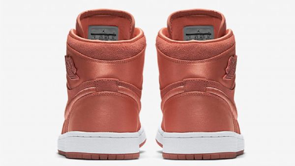 Nike Air Jordan 1 High Tops Pastelli Pack Auringonpunakengät Naisten Vaaleanpunainen