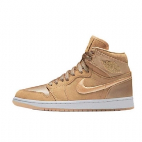 Nike Air Jordan 1 High Tops Pastelli Pack Persikkakengät Miesten Ruskea