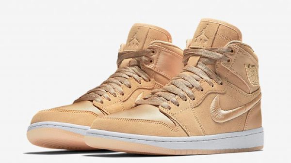 Nike Air Jordan 1 High Tops Pastelli Pack Persikkakengät Miesten Ruskea