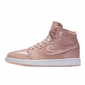Nike Air Jordan 1 High Tops Pastelli Pack Sunset Tint Kengät Miehille Coral