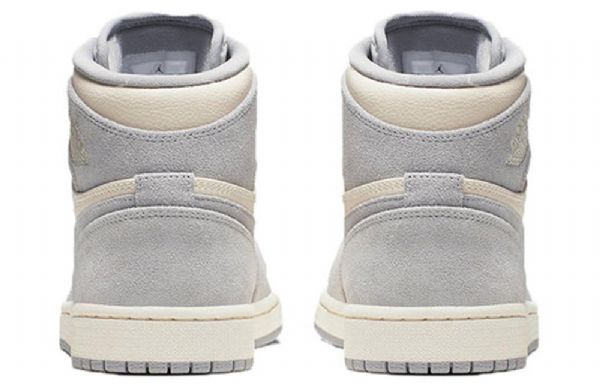 Nike Air Jordan 1 High Tops Premium Retro Koripallokengät Naisille Harmaa