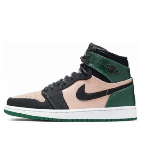 Nike Air Jordan 1 High Tops Premium Retro Koripallokengät Naisille Vihreä