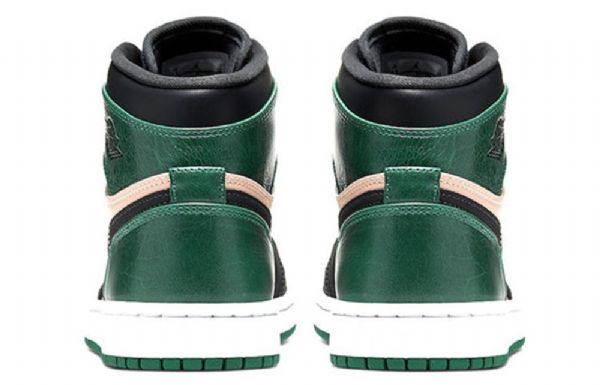 Nike Air Jordan 1 High Tops Premium Retro Koripallokengät Naisille Vihreä
