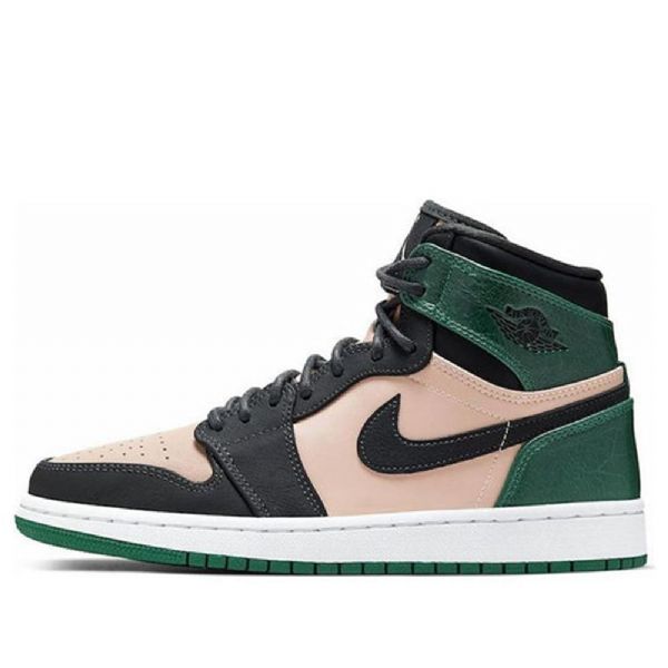 Nike Air Jordan 1 High Tops Premium Retro Koripallokengät Naisille Vihreä