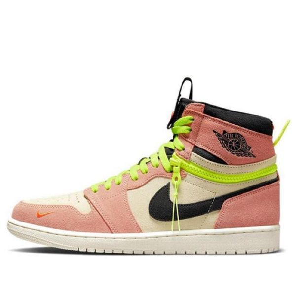 Nike Air Jordan 1 High Tops Switch Retro Koripallokengät Miehille Pinkki