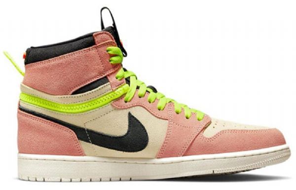 Nike Air Jordan 1 High Tops Switch Retro Koripallokengät Miehille Pinkki