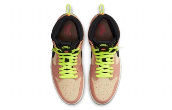 Nike Air Jordan 1 High Tops Switch Retro Koripallokengät Miehille Pinkki