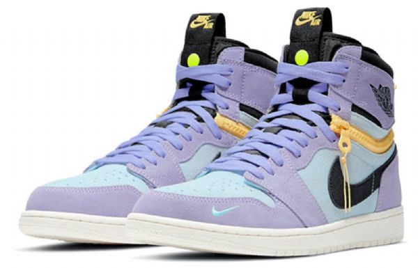 Nike Air Jordan 1 High Tops Switch Retro Koripallokengät Miehille Purppura