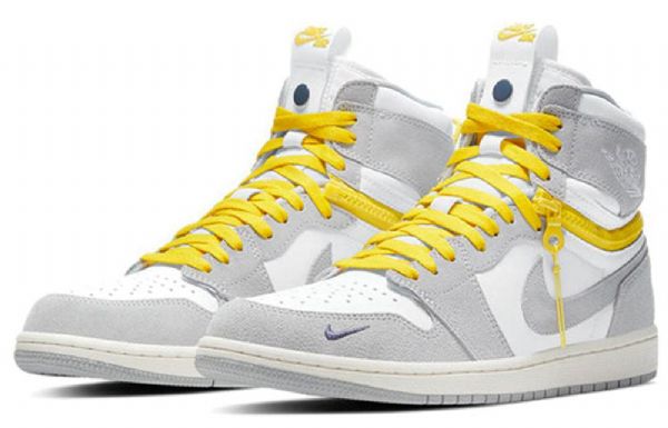 Nike Air Jordan 1 High Tops Switch Retro Koripallokengät Miehille Vaaleanharmaa
