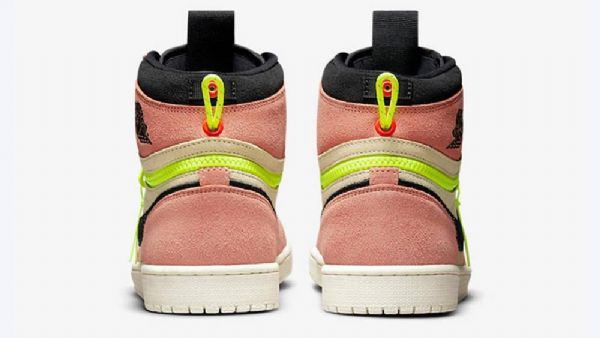 Nike Air Jordan 1 High Tops Switch Volt Kengät Miehille Pinkki
