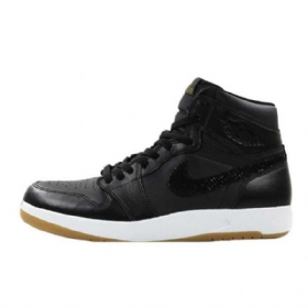 Nike Air Jordan 1 High Tops The Return Snake Kengät Miehille Musta