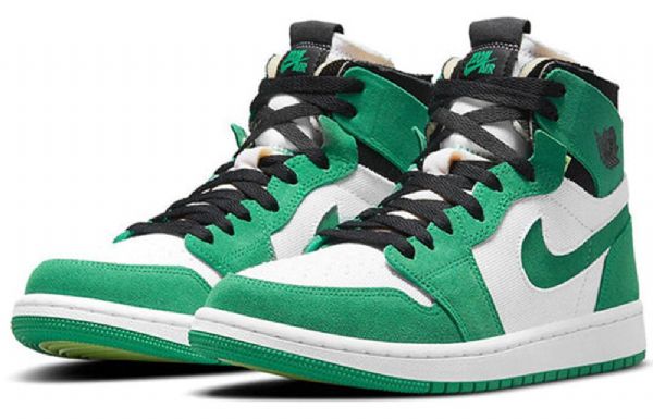 Nike Air Jordan 1 High Tops Zoom Comfort Retro Koripallokengät Naisille Vihreä