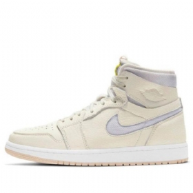 Nike Air Jordan 1 High Tops Zoom Retro Koripallokengät Naisille Valkoinen