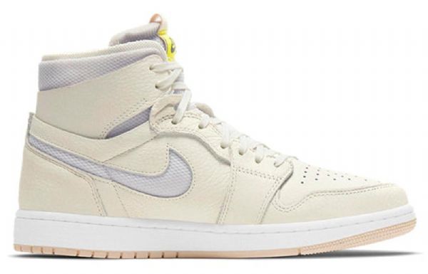 Nike Air Jordan 1 High Tops Zoom Retro Koripallokengät Naisille Valkoinen