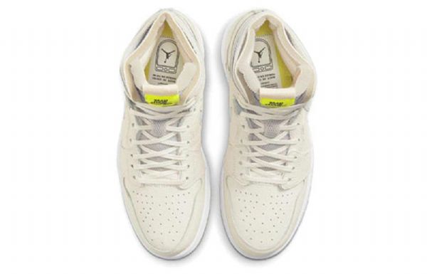 Nike Air Jordan 1 High Tops Zoom Retro Koripallokengät Naisille Valkoinen
