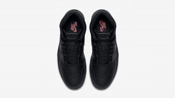 Nike Air Jordan 1 High Topsout Kengät Miehille Musta